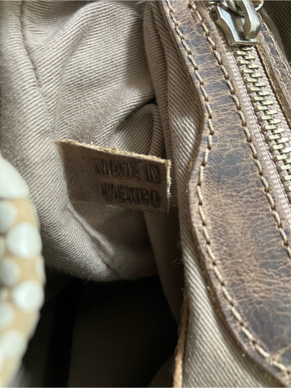 Freebird by Steven Brett Mini Backpack Leather Cream Snake Print - Picture 15 of 16